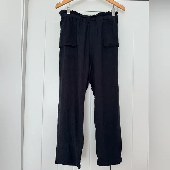 Monk & Lou Linen-blend Pants - Picture 1 of 7